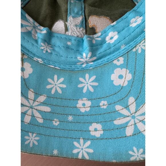 Olive Green Cap "Chicken or the Egg" Snapback Cap - Picture 9 of 9